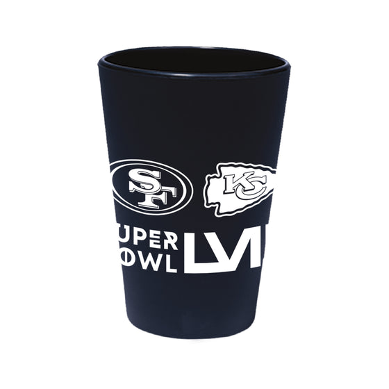 Super Bowl 58 LVIII San Francisco 49ers v Kansas City Chiefs 2 oz Silipint Silicone Shot Glass - 757 Sports Collectibles