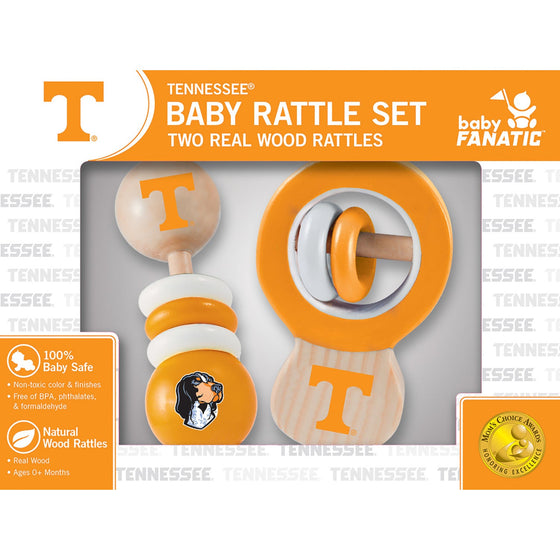 Tennessee Volunteers - Baby Rattles 2-Pack - 757 Sports Collectibles