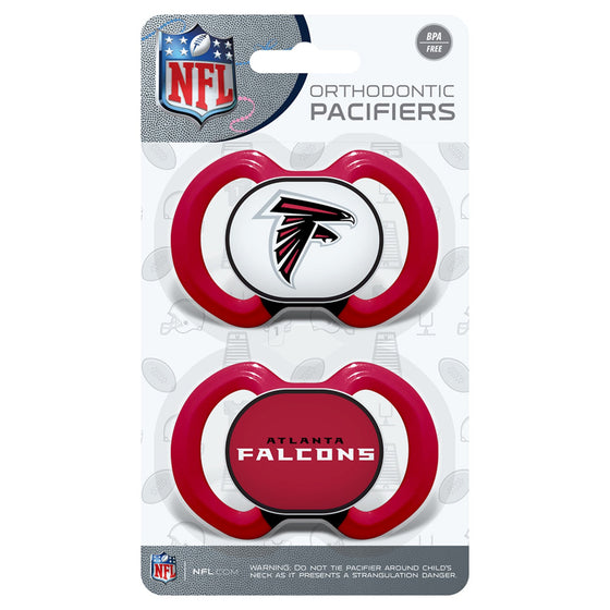 Atlanta Falcons - Pacifier 2-Pack - 757 Sports Collectibles