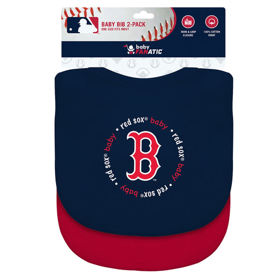 Boston Red Sox - Baby Bibs 2-Pack - 757 Sports Collectibles