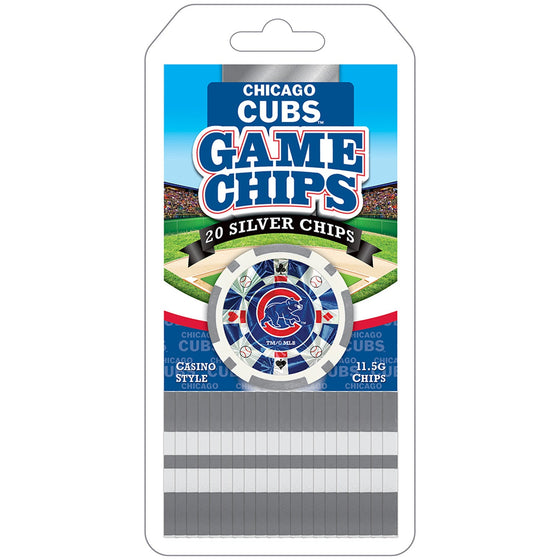 Chicago Cubs 20 Piece Poker Chips - 757 Sports Collectibles