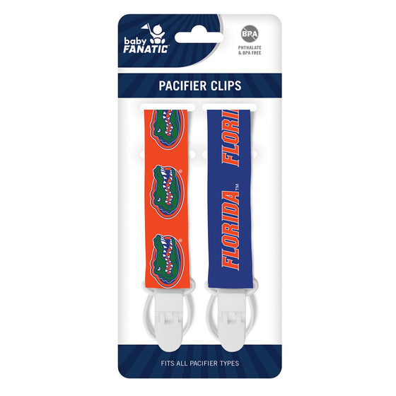 Florida Gators - Pacifier Clip 2-Pack - 757 Sports Collectibles