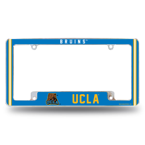NCAA  UCLA Bruins Classic 12" x 6" Chrome All Over Automotive License Plate Frame for Car/Truck/SUV