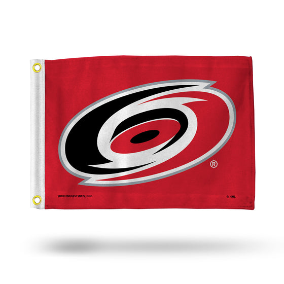 NHL Hockey Carolina Hurricanes  Utility Flag - Double Sided - Great for Boat/Golf Cart/Home ect.