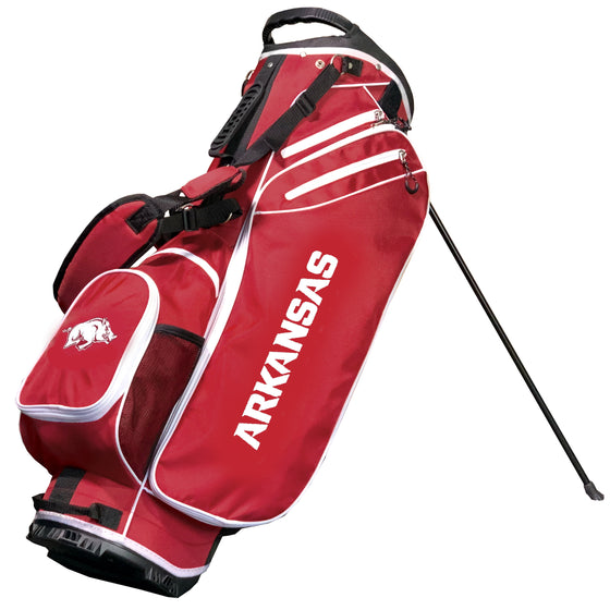 Arkansas Razorbacks Birdie Stand Golf Bag Dark Red - 757 Sports Collectibles