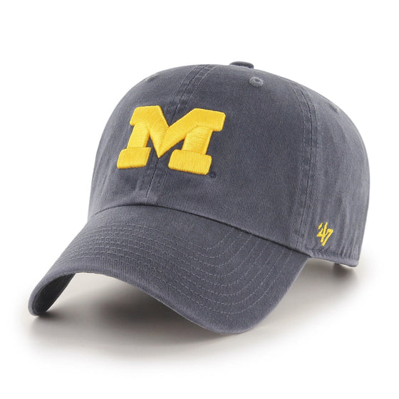 MICHIGAN WOLVERINES '47 CLEAN UP - Vintage Navy - 757 Sports Collectibles