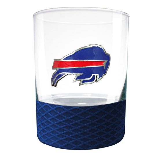 Buffalo Bills 14 oz. COMMISSIONER Rocks Glass - 757 Sports Collectibles