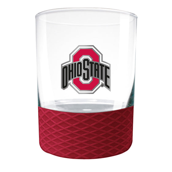 Ohio State Buckeyes 14 oz. COMMISSIONER Rocks Glass - 757 Sports Collectibles