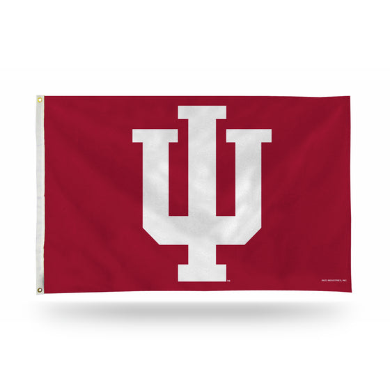 NCAA  Indiana Hoosiers Standard 3' x 5' Banner Flag Single Sided - Indoor or Outdoor - Home Décor