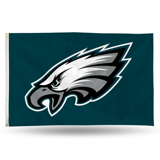 NFL Football Philadelphia Eagles Standard 3' x 5' Banner Flag Single Sided - Indoor or Outdoor - Home Décor