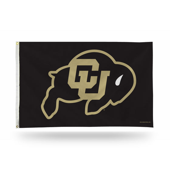 NCAA  Colorado Buffaloes Standard 3' x 5' Banner Flag Single Sided - Indoor or Outdoor - Home Décor