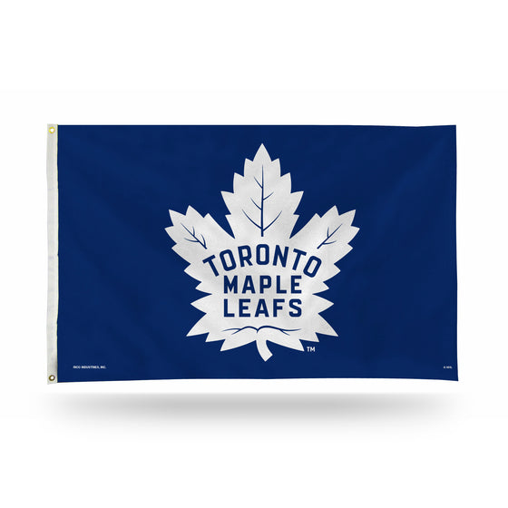 NHL Hockey Toronto Maple Leafs Standard 3' x 5' Banner Flag Single Sided - Indoor or Outdoor - Home Décor