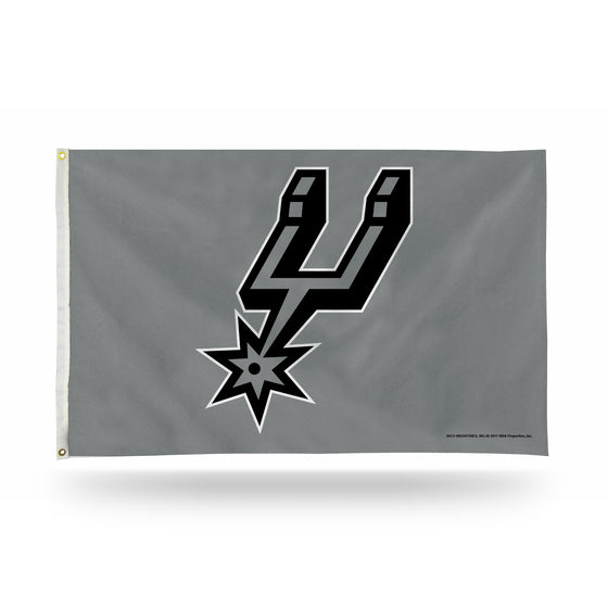 NBA Basketball San Antonio Spurs Standard 3' x 5' Banner Flag Single Sided - Indoor or Outdoor - Home Décor