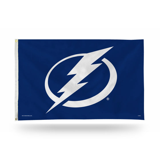 NHL Hockey Tampa Bay Lightning Standard 3' x 5' Banner Flag Single Sided - Indoor or Outdoor - Home Décor