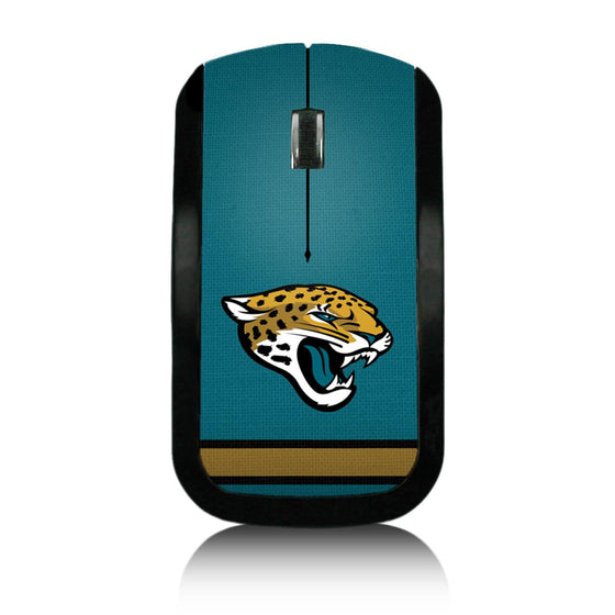 Jacksonville Jaguars Stripe Wireless Mouse-0