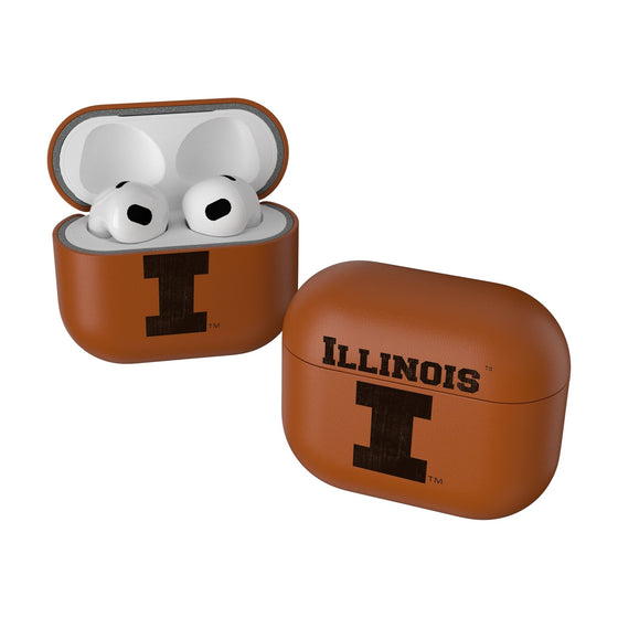 Illinois Fighting Illini Burn AirPod Case Cover-0