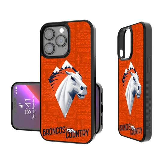 Denver Broncos 2024 Illustrated Limited Edition Bump Phone Case-0