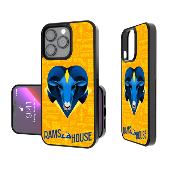 Los Angeles Rams 2024 Illustrated Limited Edition Bump Phone Case-0