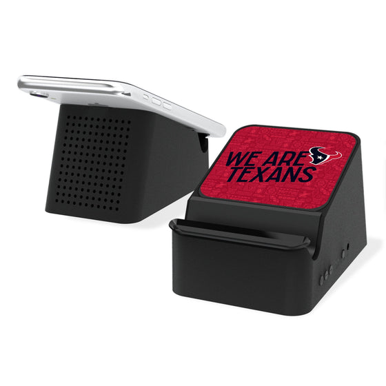 Houston Texans 2024 Illustrated Limited Edition Wireless Charging Station and Bluetooth Speaker-0