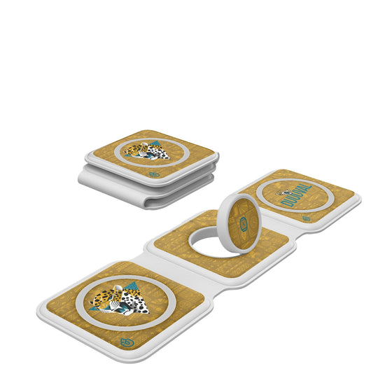 Jacksonville Jaguars 2024 Illustrated Limited Edition Foldable 3 in 1 Charger-0