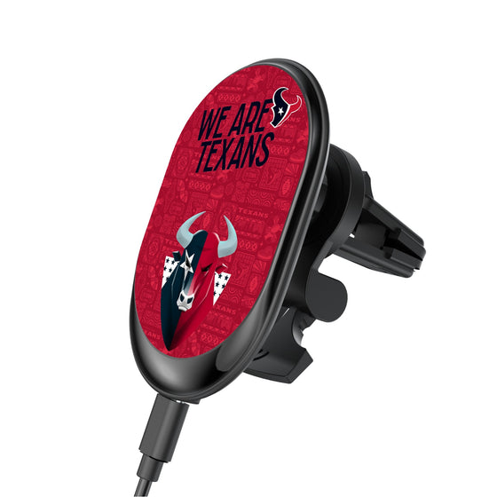 Houston Texans 2024 Illustrated Limited Edition Wireless Car Charger-0