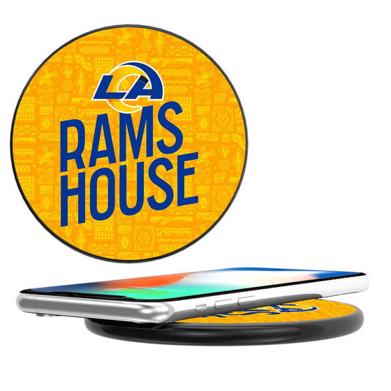 Los Angeles Rams 2024 Illustrated Limited Edition 15-Watt Wireless Charger-0