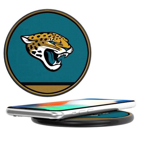 Jacksonville Jaguars Stripe 15-Watt Wireless Charger-0