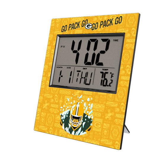 Green Bay Packers 2024 Illustrated Limited Edition Wall Clock-0
