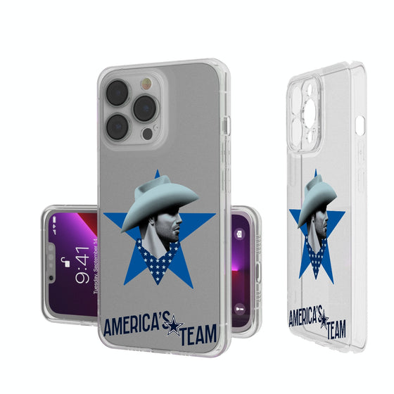 Dallas Cowboys 2024 Illustrated Limited Edition Clear Phone Case-0