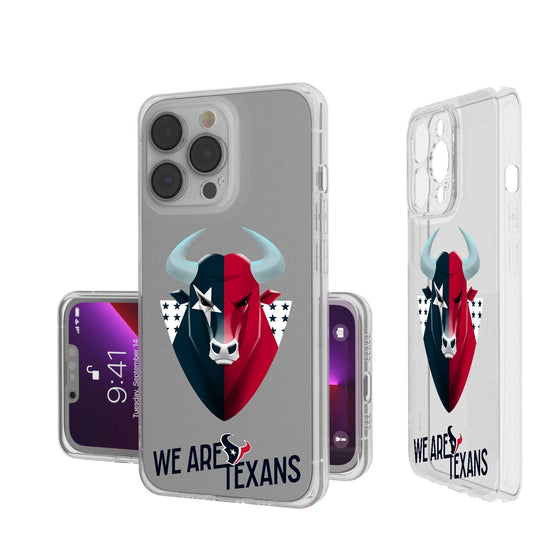 Houston Texans 2024 Illustrated Limited Edition Clear Phone Case-0