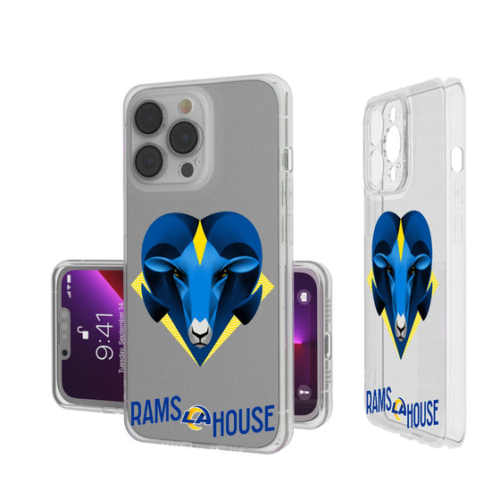 Los Angeles Rams 2024 Illustrated Limited Edition Clear Phone Case-0