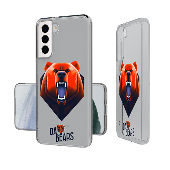 Chicago Bears 2024 Illustrated Limited Edition Clear Phone Case-1