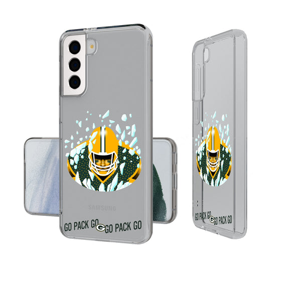 Green Bay Packers 2024 Illustrated Limited Edition Clear Phone Case-1