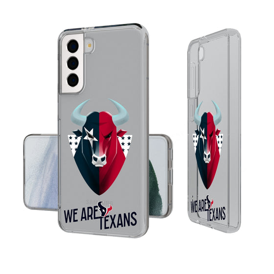 Houston Texans 2024 Illustrated Limited Edition Clear Phone Case-1