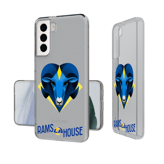 Los Angeles Rams 2024 Illustrated Limited Edition Clear Phone Case-1
