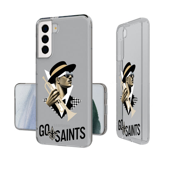 New Orleans Saints 2024 Illustrated Limited Edition Clear Phone Case-1