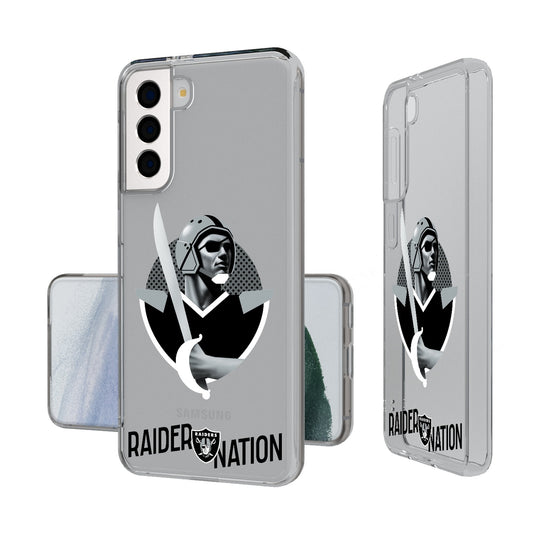 Las Vegas Raiders 2024 Illustrated Limited Edition Clear Phone Case-1
