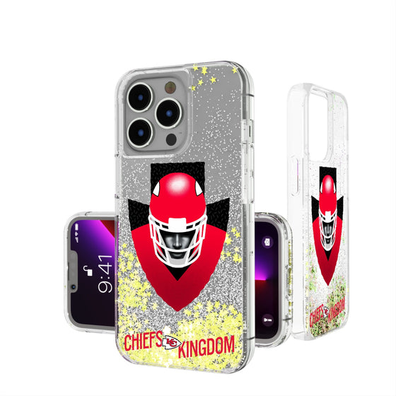 Kansas City Chiefs 2024 Illustrated Limited Edition Glitter Phone Case-0