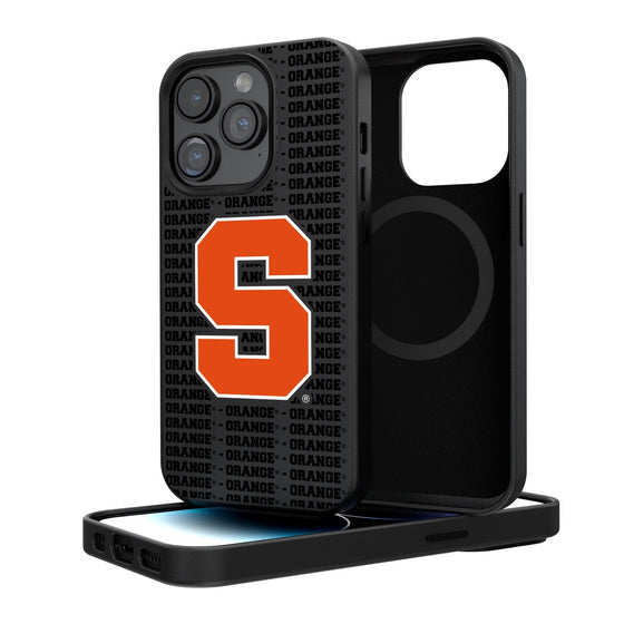 Syracuse Orange Blackletter Magnetic Case-0