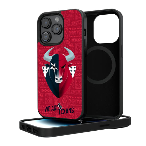 Houston Texans 2024 Illustrated Limited Edition Magnetic Phone Case-0