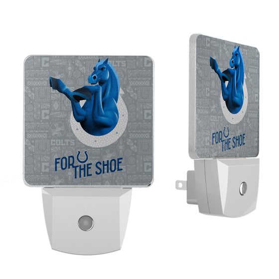 Indianapolis Colts 2024 Illustrated Limited Edition Night Light 2-Pack-0