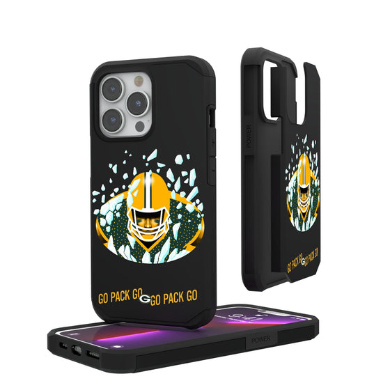 Green Bay Packers 2024 Illustrated Limited Edition Rugged Phone Case-0
