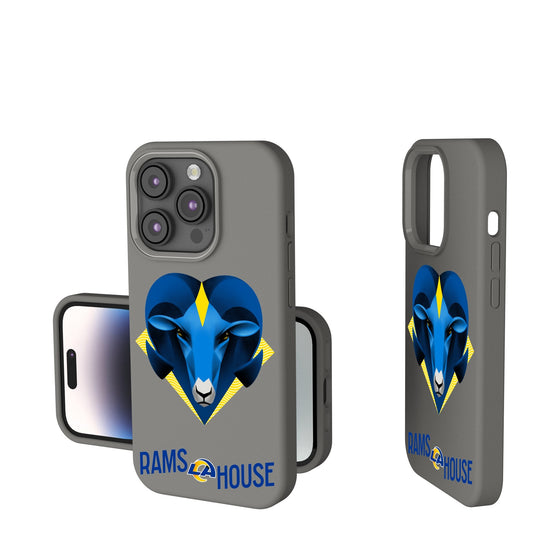 Los Angeles Rams 2024 Illustrated Limited Edition Soft Touch Phone Case-0