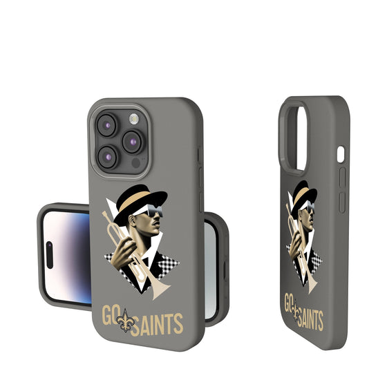 New Orleans Saints 2024 Illustrated Limited Edition Soft Touch Phone Case-0