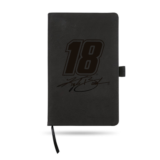 NASCAR Auto Racing Kyle Busch Black #18 INTERSTATE BATTERIES Jounral/Notepad 8.25" x 5.25"- Office Accessory