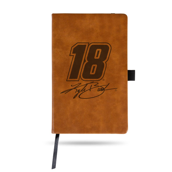 NASCAR Auto Racing Kyle Busch Brown #18 INTERSTATE BATTERIES Jounral/Notepad 8.25" x 5.25"- Office Accessory