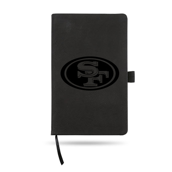NFL Football San Francisco 49ers Black - Primary Jounral/Notepad 8.25" x 5.25"- Office Accessory