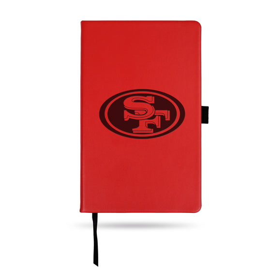NFL Football San Francisco 49ers Red - Primary Jounral/Notepad 8.25" x 5.25"- Office Accessory
