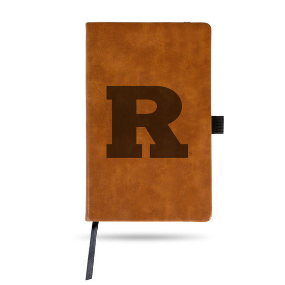 NCAA  Rutgers Scarlet Knights Brown Jounral/Notepad 8.25" x 5.25"- Office Accessory