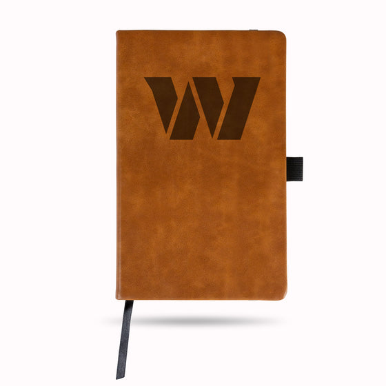NFL Football Washington Commanders Brown - Primary Jounral/Notepad 8.25" x 5.25"- Office Accessory